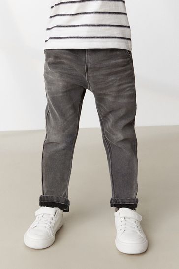 Buy Grey Super Soft Pull On Jeans With Stretch (3mths-7yrs) from Next Canada