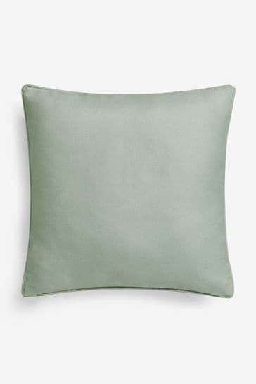Green floral hot sale pillow