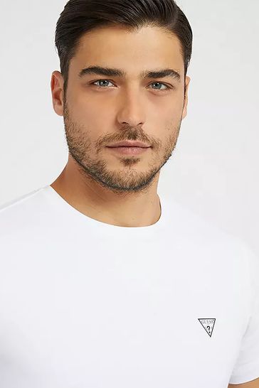 Guess white sale crew neck