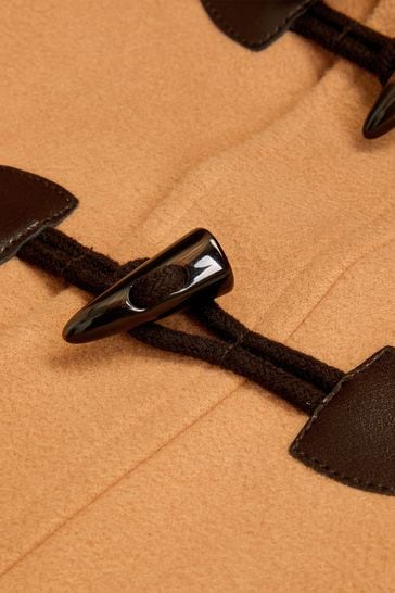 Monsoon Natural Hooded Duffle Coat