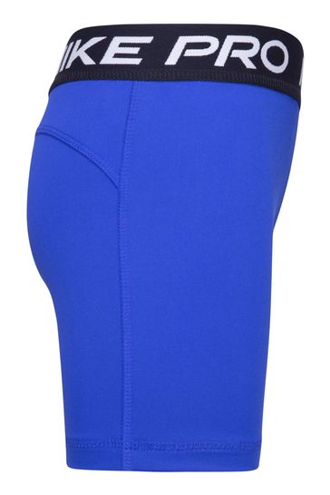 Nike blue best sale compression shorts