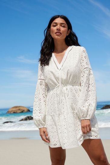 Broderie anglaise summer dress online