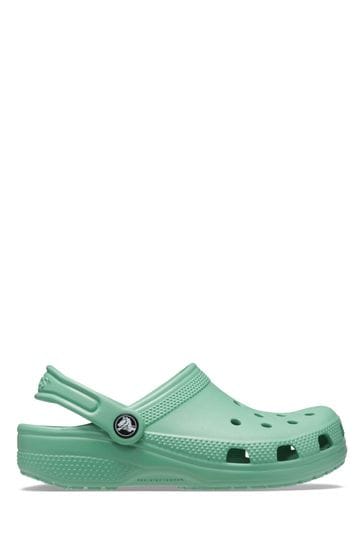 Green clog sandals shop
