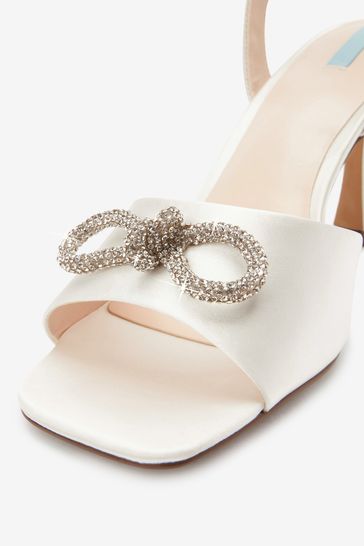 Aldo embellished blush hotsell block heeled sandals