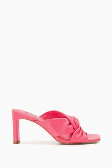 Dune London Magnet Twist Knot Mules