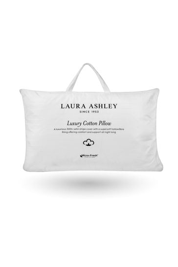 Laura Ashley White Luxury Pillow Side Sleeper