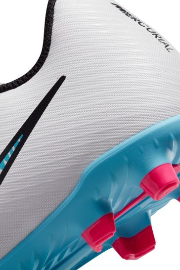 Buy Nike White Jr. Mercurial Vapour 15 Club Firm Ground Football