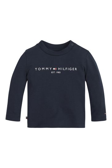 Tommy Hilfiger Baby Blue Essential Long Sleeve T-Shirt