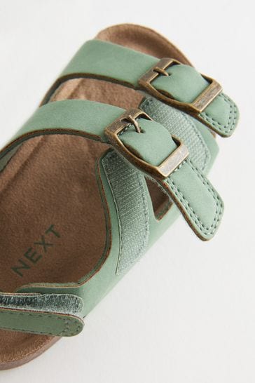 Foam double buckle sandals store