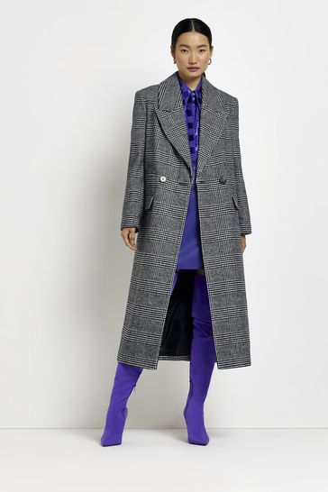 River island 2025 longline coat