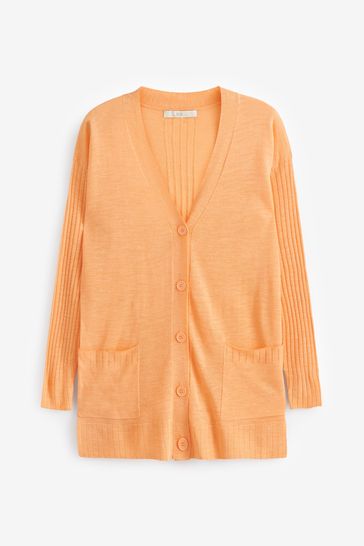 Orange cardigan next sales