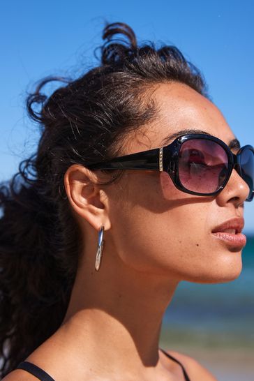 Black deals ombre sunglasses