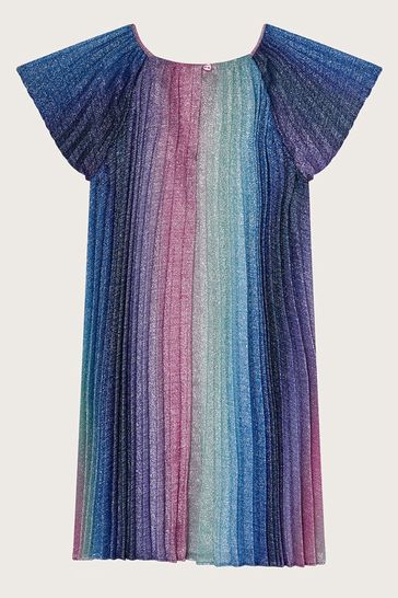 Dress with rainbow pleat hotsell