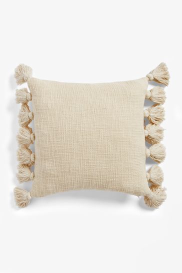 White tassel cushion 2025