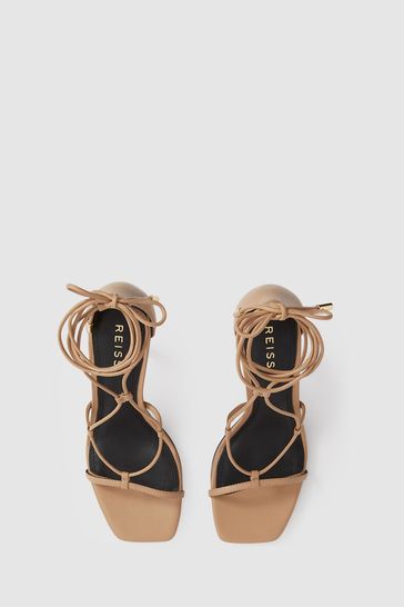 Strappy online wrap sandals