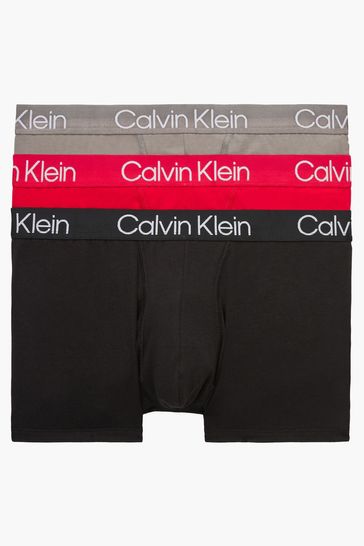 Calvin Klein Three Pack Black Boxers – Modern Cotton