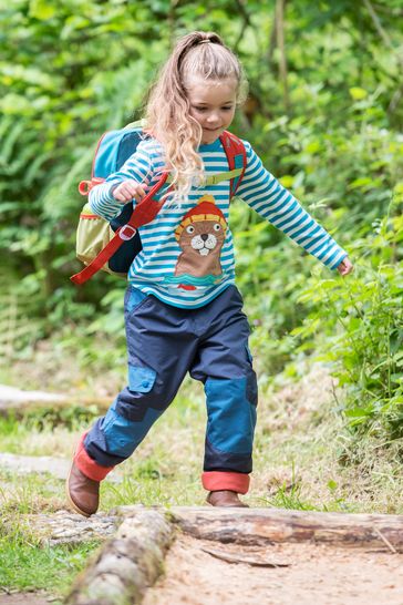 Frugi X The National Trust Blue Expedition Trousers