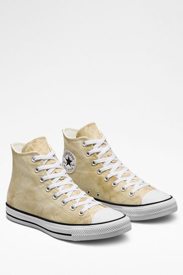Buy Converse Cream Chuck Taylor Tie Dye Trainers from Next Luxembourg