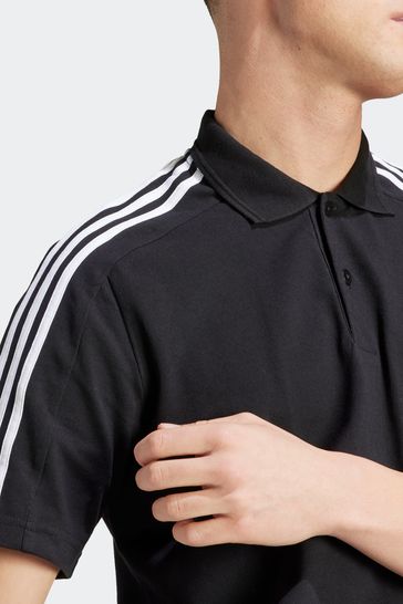 Buy adidas Essentials Pique Embroidered Small Logo 3 Stripes 100 Cotton Polo Shirt from Next Turkey