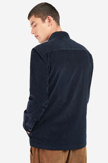 Barbour navy overshirt online
