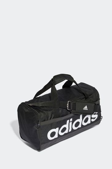 adidas Black Linear Duffle Bag