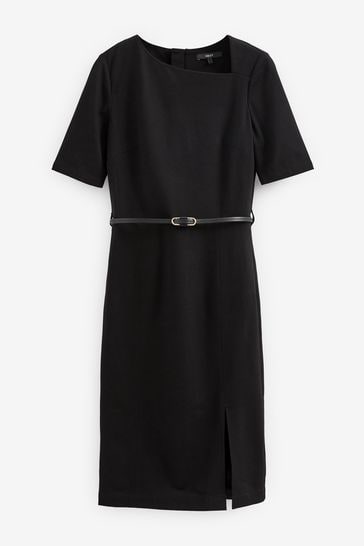 Next black tailored dress new arrivals