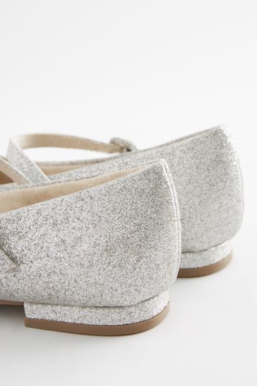 Buy Ombre Gold Silver Glitter Wide Fit G Mary Jane Occasion