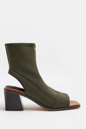 Green boots river island clearance