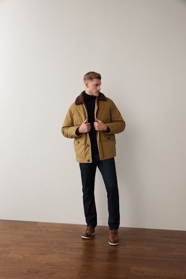 Barbour erne store waxed cotton jacket
