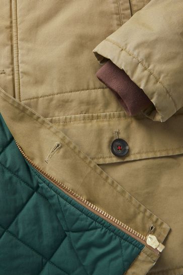 Barbour erne waxed cotton shop jacket
