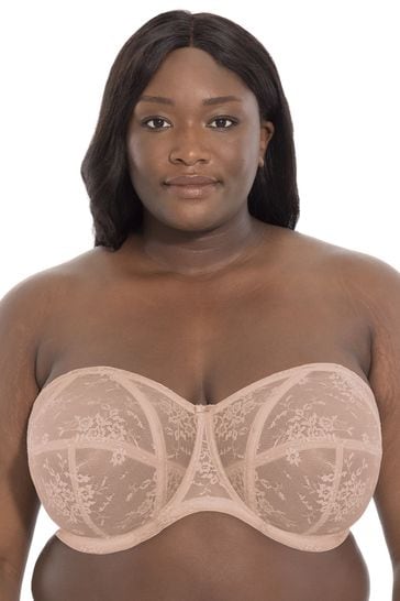 Goddess Natural Fawn Verity Underwire Strapless Bra