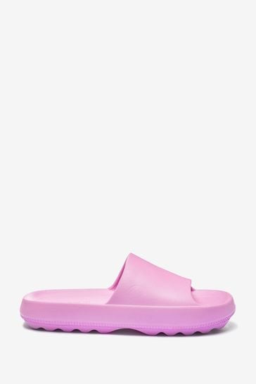 Buy Pink Chunky Slider Sandals from Next Germany