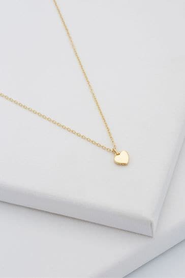 Tiny store locket necklace