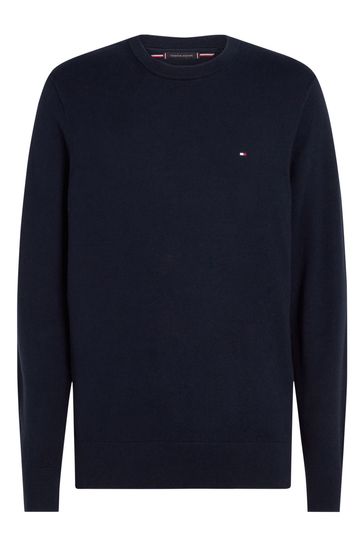 Tommy hilfiger navy jumper sales