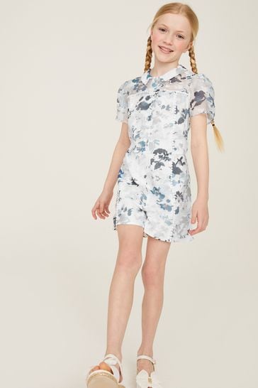 Ted baker shop blue playsuit