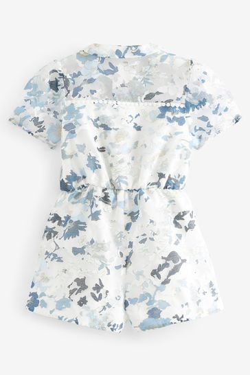 Ted baker blue playsuit new arrivals