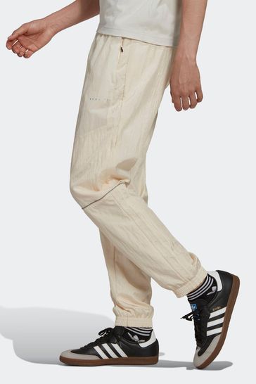 Buy adidas Originals Reveal Material Mix White Tracksuit Bottoms