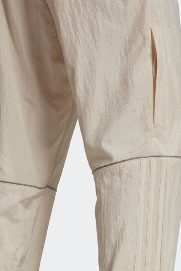 Buy adidas Originals Reveal Material Mix White Tracksuit Bottoms