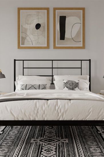 Next black metal hot sale bed