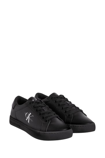 Calvin Klein Classic Black Lace Up Trainers