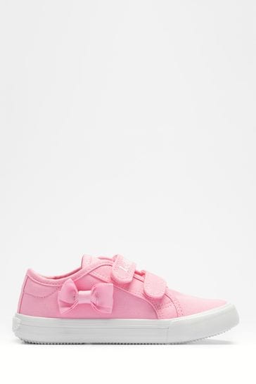 Lelli Kelly Pink Bow Pump Trainers