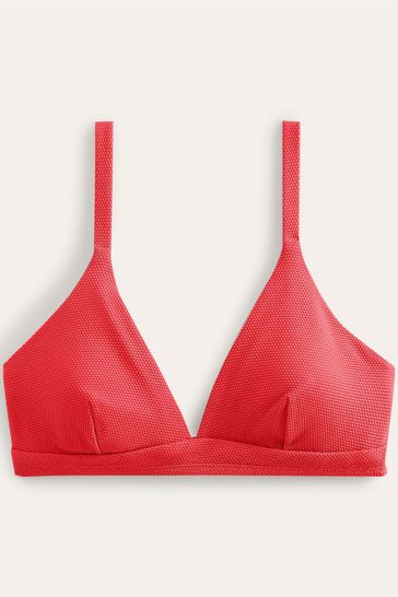 Hollister ribbed triangle bikini sale top