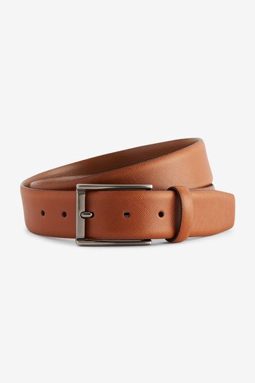 Signature leather belt