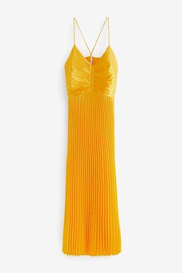 Next store mustard dress