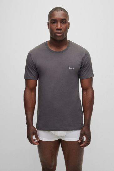 Buy BOSS Classic Cotton T Shirts 3 Pack from Next Bahrain