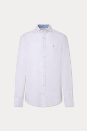 Hackett white shirt sale