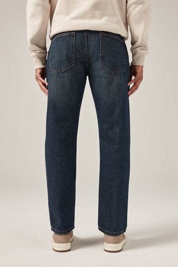 Buy Blue Tint Straight 100 Cotton Authentic Jeans from Next