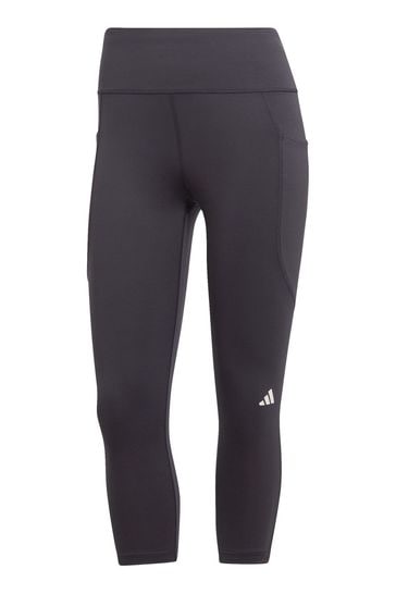 Buy adidas Black Performance Running Dailyrun 3 4 Reflective Leggings from Next Luxembourg