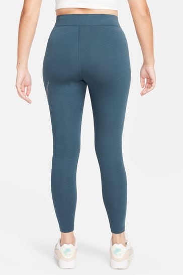 Metallic green leggings cheap