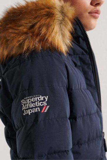 Superdry hotsell tall coat